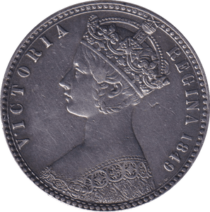 1849 FLORIN ( EF ) 2 - FLORIN - Cambridgeshire Coins