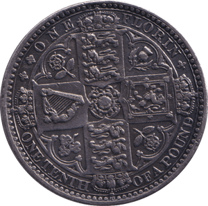 1849 FLORIN ( EF ) 2 - FLORIN - Cambridgeshire Coins