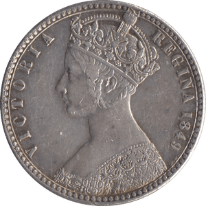 1849 FLORIN ( EF ) - FLORIN - Cambridgeshire Coins