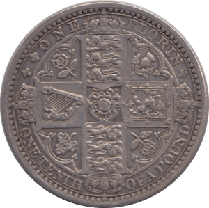 1849 FLORIN ( EF ) - FLORIN - Cambridgeshire Coins