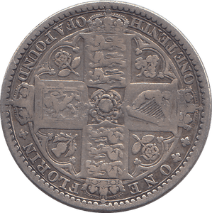 1849 FLORIN ( FINE ) - FLORIN - Cambridgeshire Coins