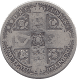1849 FLORIN ( FINE ) - FLORIN - Cambridgeshire Coins