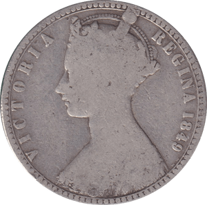 1849 FLORIN ( FINE ) - FLORIN - Cambridgeshire Coins