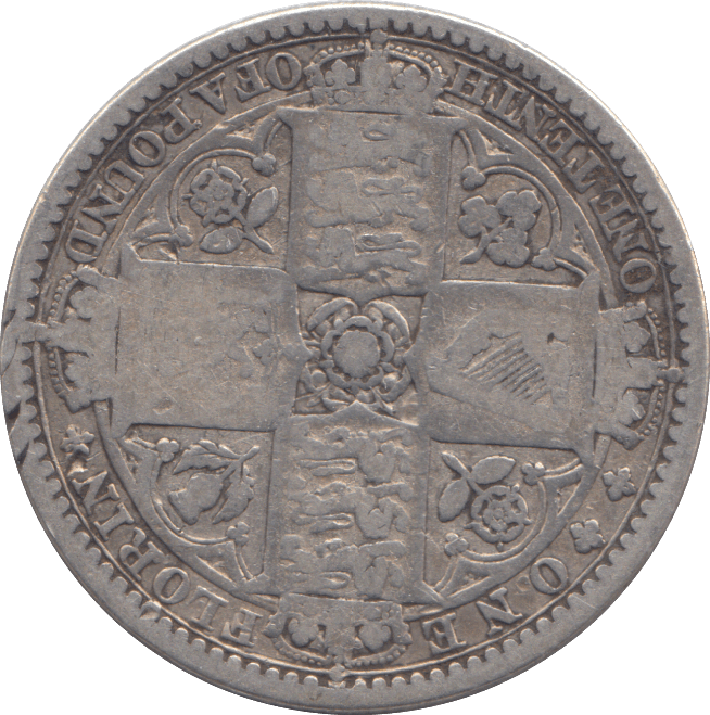 1849 FLORIN ( FINE ) - FLORIN - Cambridgeshire Coins