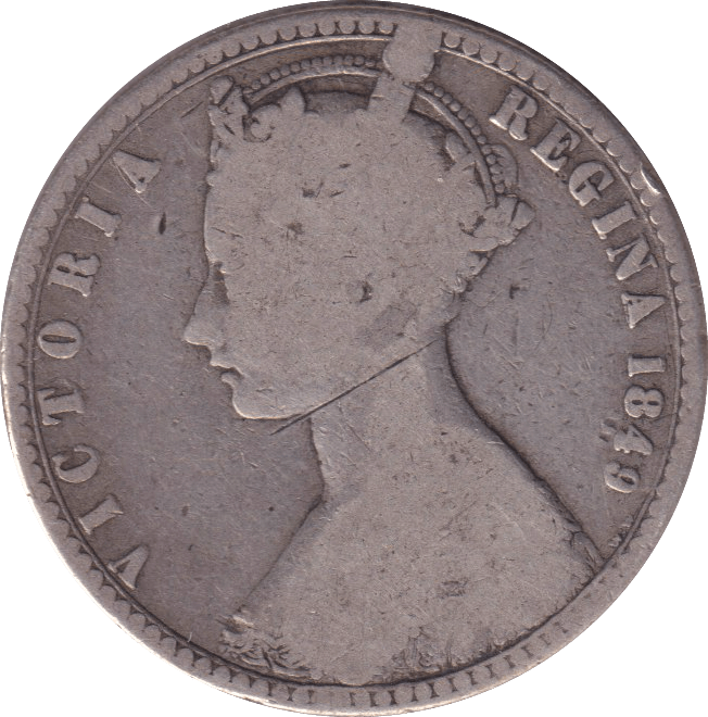 1849 FLORIN ( FINE ) REF-2 - FLORIN - Cambridgeshire Coins