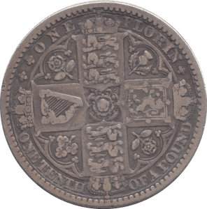 1849 FLORIN ( GF ) - FLORIN - Cambridgeshire Coins