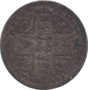 1849 FLORIN ( GF ) - FLORIN - Cambridgeshire Coins