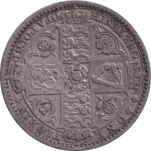 1849 FLORIN ( GVF ) 3 - FLORIN - Cambridgeshire Coins
