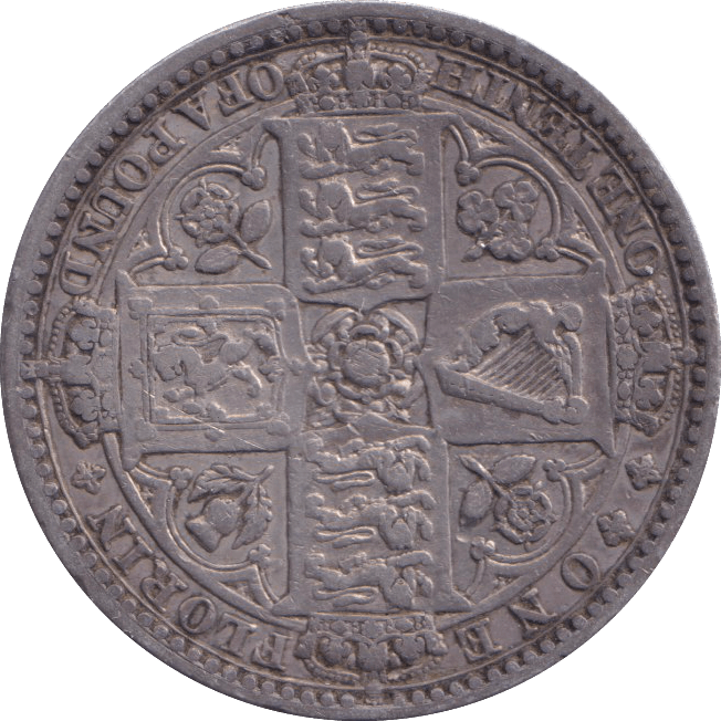 1849 FLORIN ( GVF ) 3 - FLORIN - Cambridgeshire Coins
