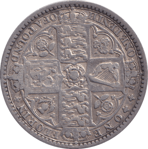 1849 FLORIN ( GVF ) 4 - FLORIN - Cambridgeshire Coins
