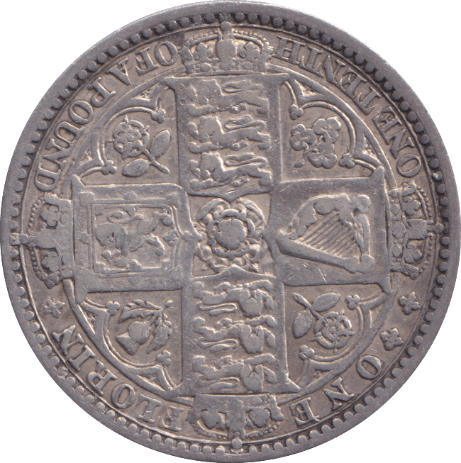 1849 FLORIN ( GVF ) 4 - FLORIN - Cambridgeshire Coins