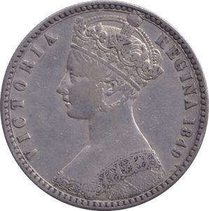 1849 FLORIN ( GVF ) 4 - FLORIN - Cambridgeshire Coins