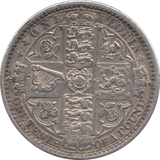 1849 FLORIN ( GVF ) - FLORIN - Cambridgeshire Coins