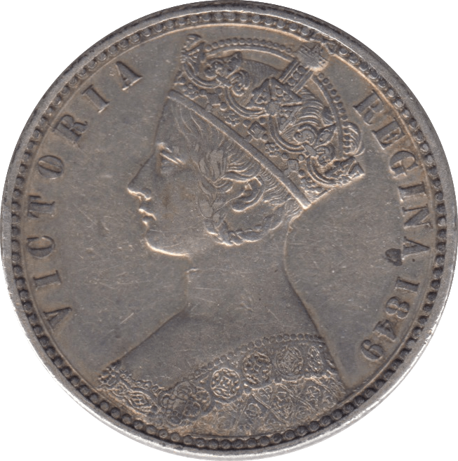 1849 FLORIN ( GVF ) - FLORIN - Cambridgeshire Coins