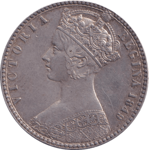 1849 FLORIN ( GVF ) - FLORIN - Cambridgeshire Coins