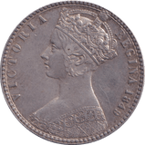 1849 FLORIN ( GVF ) - FLORIN - Cambridgeshire Coins
