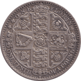 1849 FLORIN ( GVF) - FLORIN - Cambridgeshire Coins