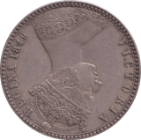 1849 FLORIN ( GVF) - FLORIN - Cambridgeshire Coins