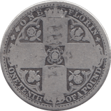 1849 FLORIN ( NF ) - FLORIN - Cambridgeshire Coins