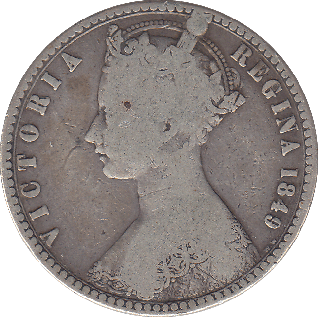 1849 FLORIN ( NF ) - WORLD COINS - Cambridgeshire Coins