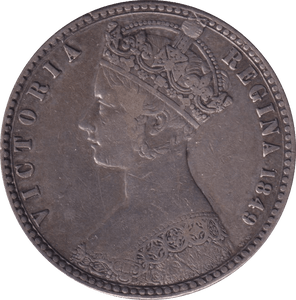 1849 FLORIN ( VF ) - FLORIN - Cambridgeshire Coins