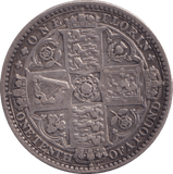 1849 FLORIN ( VF ) - FLORIN - Cambridgeshire Coins