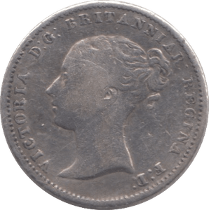 1849 FOUR PENCE ( FINE ) - FOURPENCE - Cambridgeshire Coins