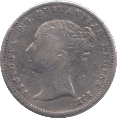 1849 FOUR PENCE ( FINE ) - FOURPENCE - Cambridgeshire Coins