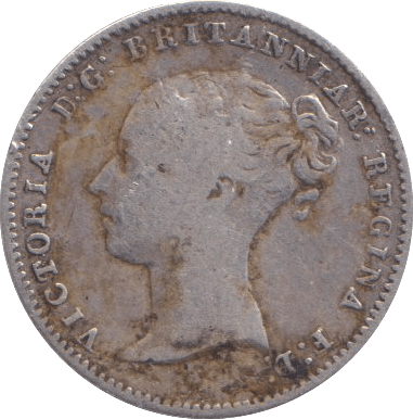 1849 FOURPENCE F57 ( GF ) - FOURPENCE - Cambridgeshire Coins