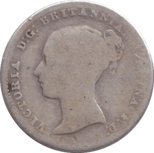 1849 FOURPENCE ( FAIR ) - SIXPENCE - Cambridgeshire Coins
