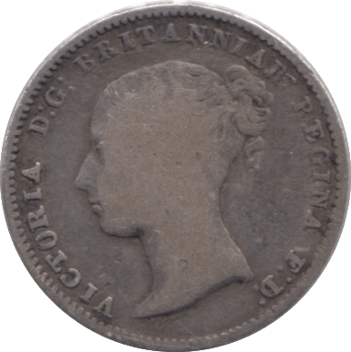 1849 FOURPENCE ( NF ) - Fourpence - Cambridgeshire Coins