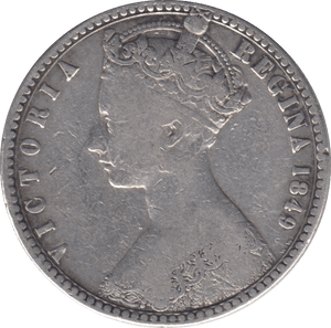 1849 GOTHIC FLORIN ( FINE ) 11 - FLORIN - Cambridgeshire Coins