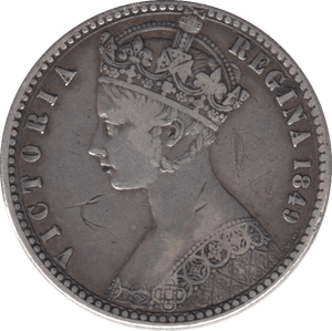 1849 GOTHIC FLORIN ( GF ) 10 - FLORIN - Cambridgeshire Coins