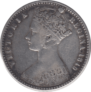 1849 GOTHIC FLORIN ( VF ) 9 - FLORIN - Cambridgeshire Coins