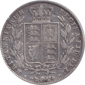 1849 HALFCROWN ( FINE ) - HALFCROWN - Cambridgeshire Coins