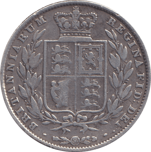 1849 HALFCROWN ( GF ) - HALFCROWN - Cambridgeshire Coins