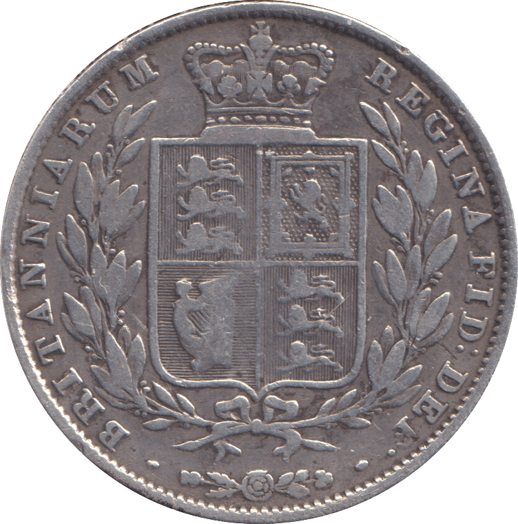 1849 HALFCROWN ( GF ) - HALFCROWN - Cambridgeshire Coins