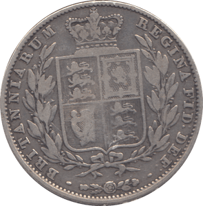 1849 HALFCROWN ( GF ) - SIXPENCE - Cambridgeshire Coins