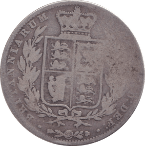 1849 HALFCROWN ( NF ) - HALFCROWN - Cambridgeshire Coins
