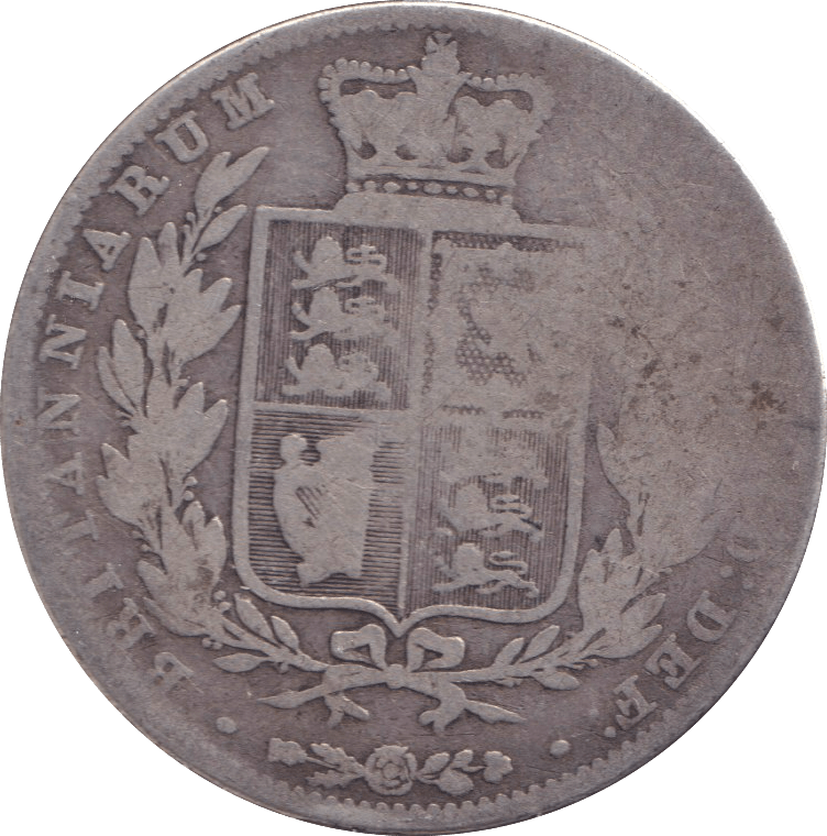 1849 HALFCROWN ( NF ) - HALFCROWN - Cambridgeshire Coins