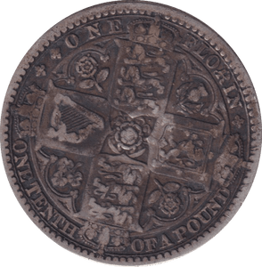 1849 ONE FLORIN ( GF ) - FLORIN - Cambridgeshire Coins