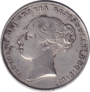 1849 SHILLING ( GVF ) 2 - SHILLING - Cambridgeshire Coins