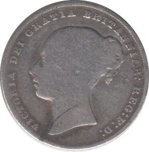 1849 SHILLING ( NF ) - SHILLING - Cambridgeshire Coins