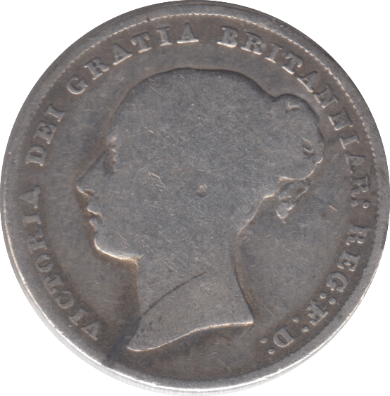 1849 SHILLING ( NF ) - SHILLING - Cambridgeshire Coins