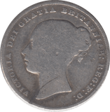 1849 SHILLING ( NF ) - SHILLING - Cambridgeshire Coins