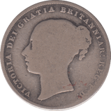 1849 SHILLING ( NF ) - SHILLING - Cambridgeshire Coins