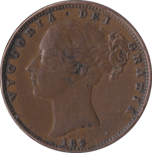 185? FARTHING ( GVF ) MINTING ERROR - Farthing - Cambridgeshire Coins
