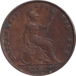 1850 FARTHING ( GF ) - FARTHING - Cambridgeshire Coins