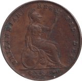 1850 FARTHING ( GF ) - FARTHING - Cambridgeshire Coins