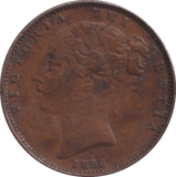 1850 FARTHING ( GF ) - FARTHING - Cambridgeshire Coins